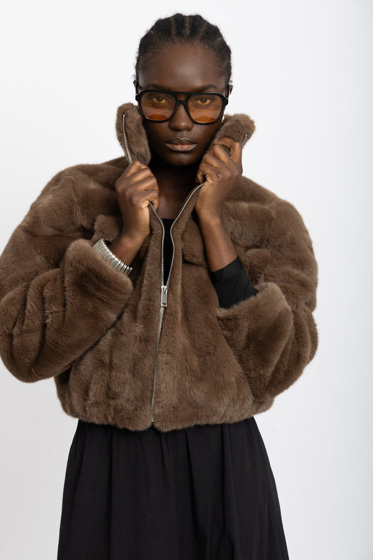 Manteau Fausse Fourrure NEO