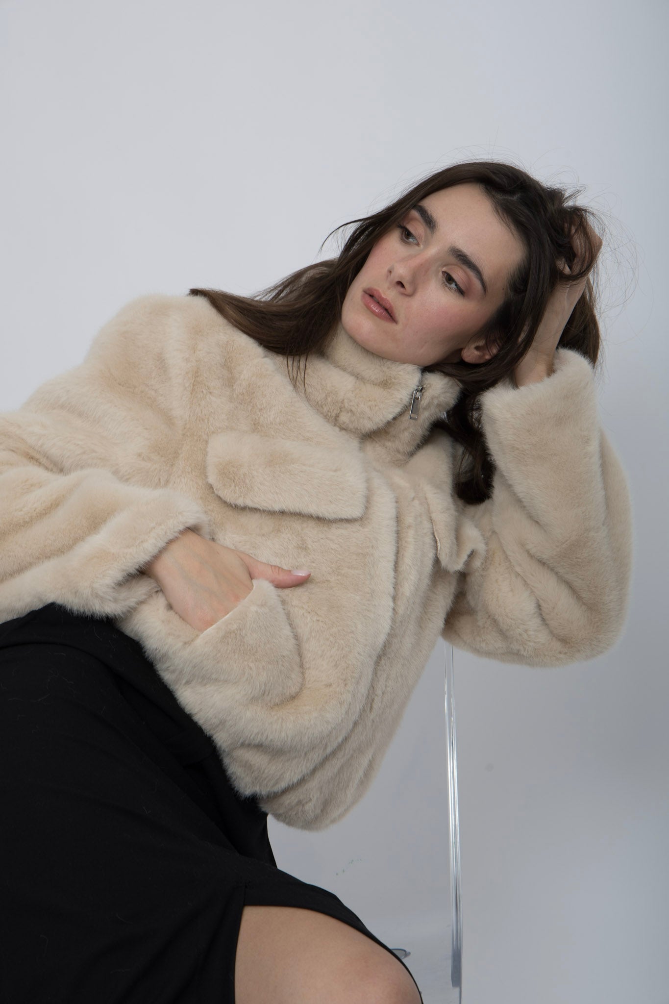 Manteau Fausse Fourrure NEO