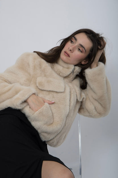 Manteau Fausse Fourrure NEO