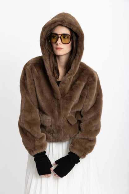 Manteau Fausse Fourrure NYX