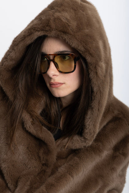 Manteau Fausse Fourrure NYX